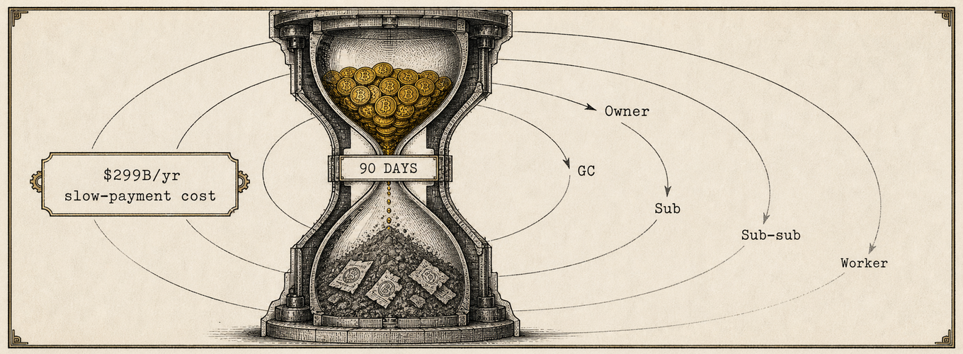 The payment chain that bleeds the trades.